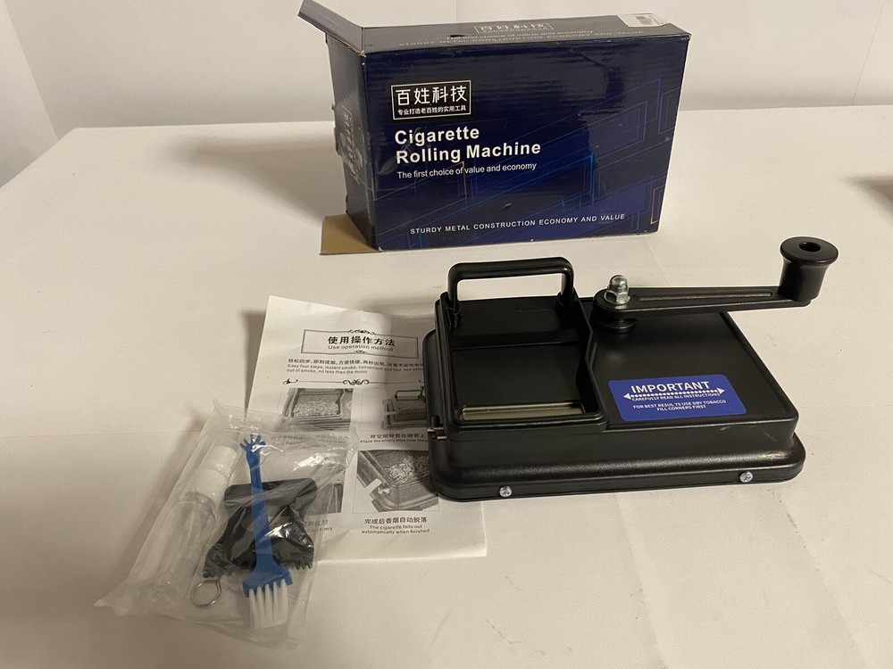 Cigarette rolling machine Sturdy Metal Construction Economy And Value