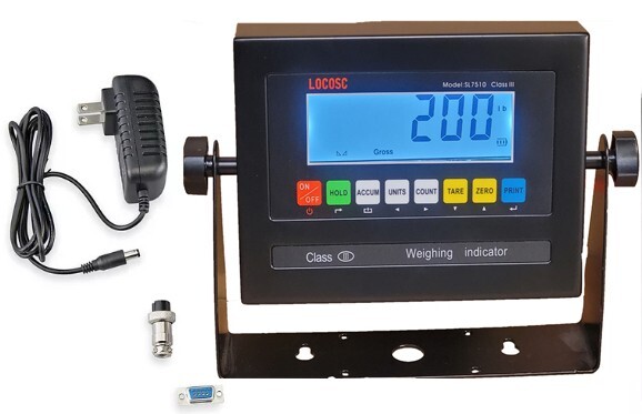 LP7510 Locosc scale indicator / LCD / Large Display, NTEP, NIB