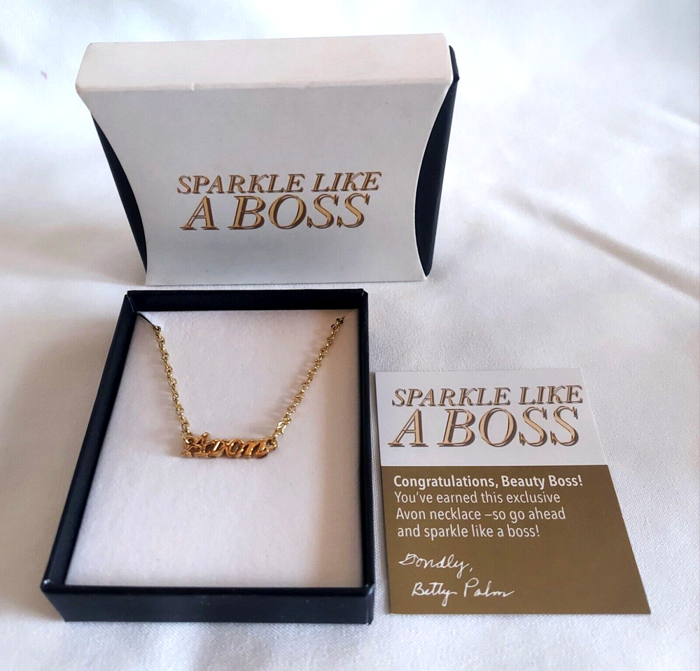 Avon Goldtone Pendant Necklace