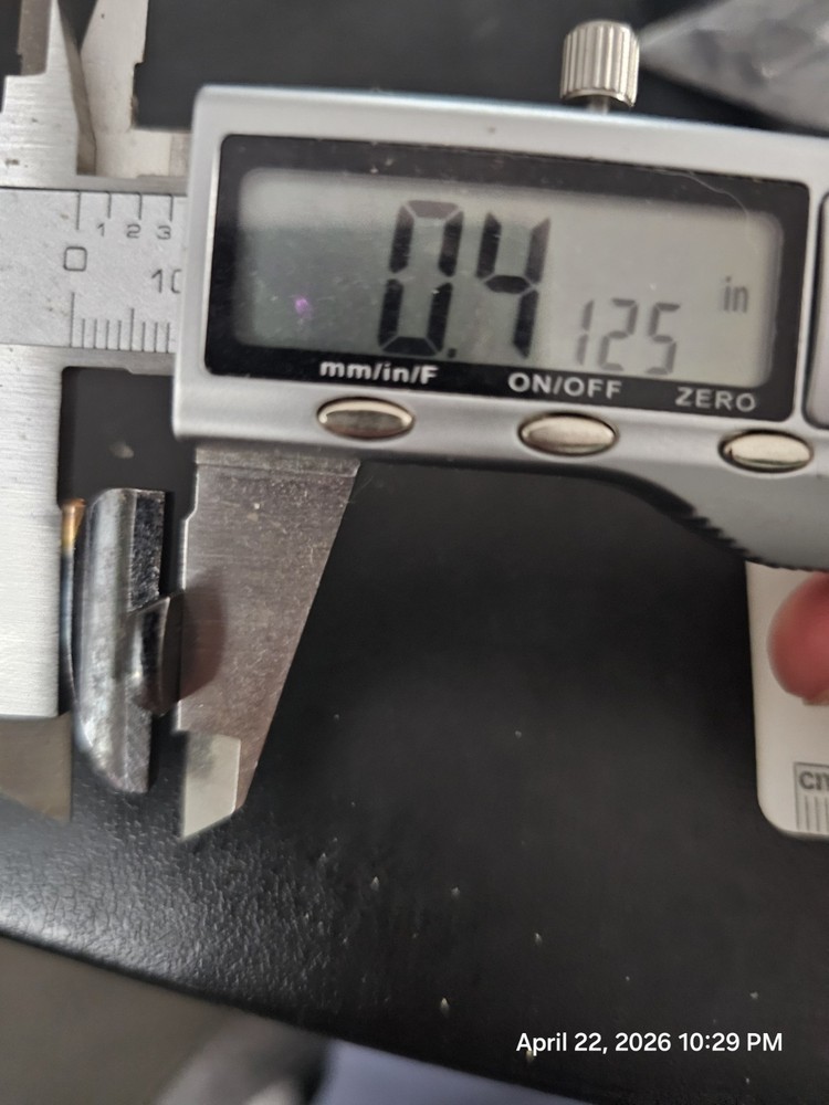 Marble Sheard No. 5 Dovetail Front Sight Blade