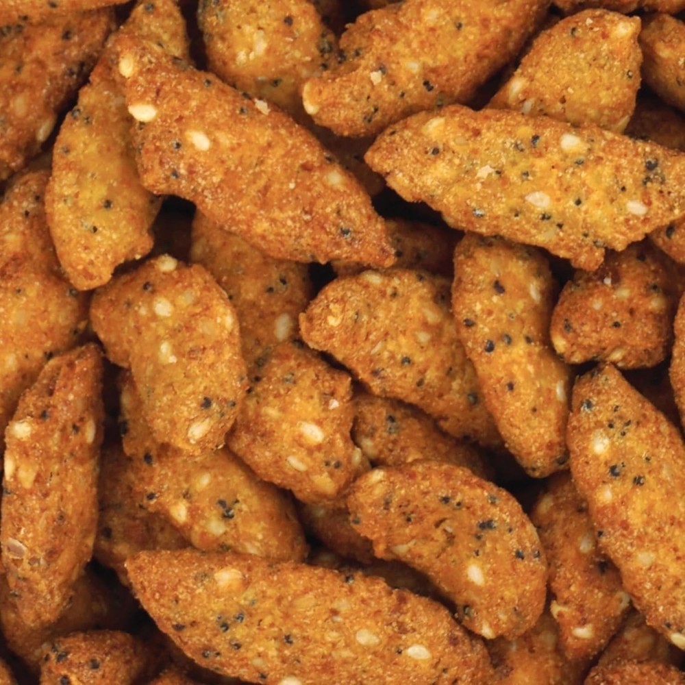 Everything Sesame Sticks, 1 Pound Bulk Bag, Hampton Distribution