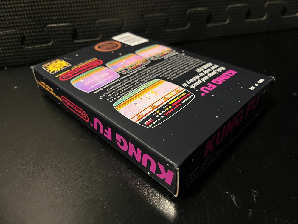 1985 Kung Fu Action - Empty custom design display box