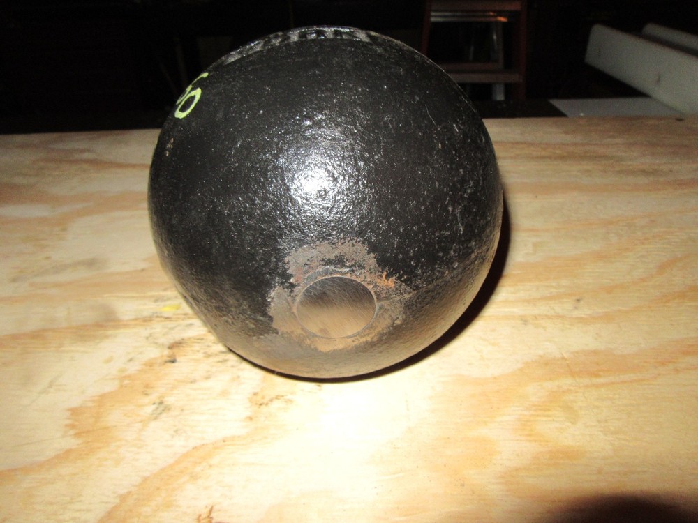 YORK Globe Half 60 Pound Glob Grip YORK Side
