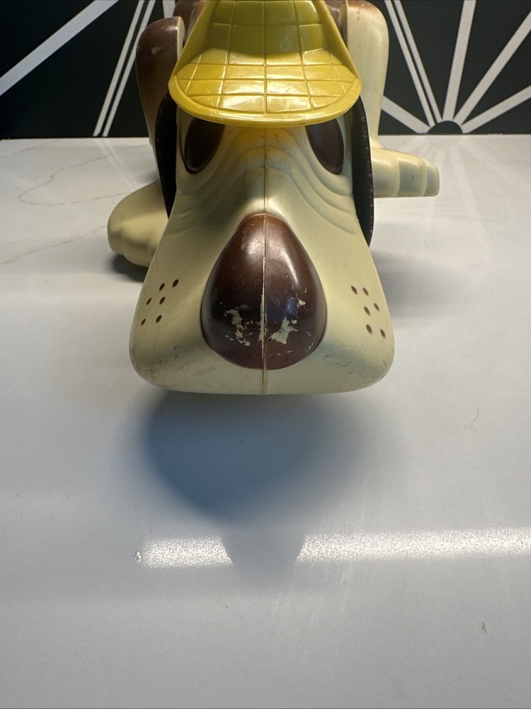 Vintage Hasbro Romper Room Digger the Hound Dog Pull String Toy