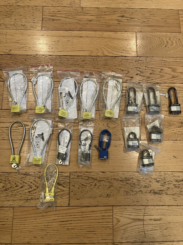 Large Lot Of Gun Locks