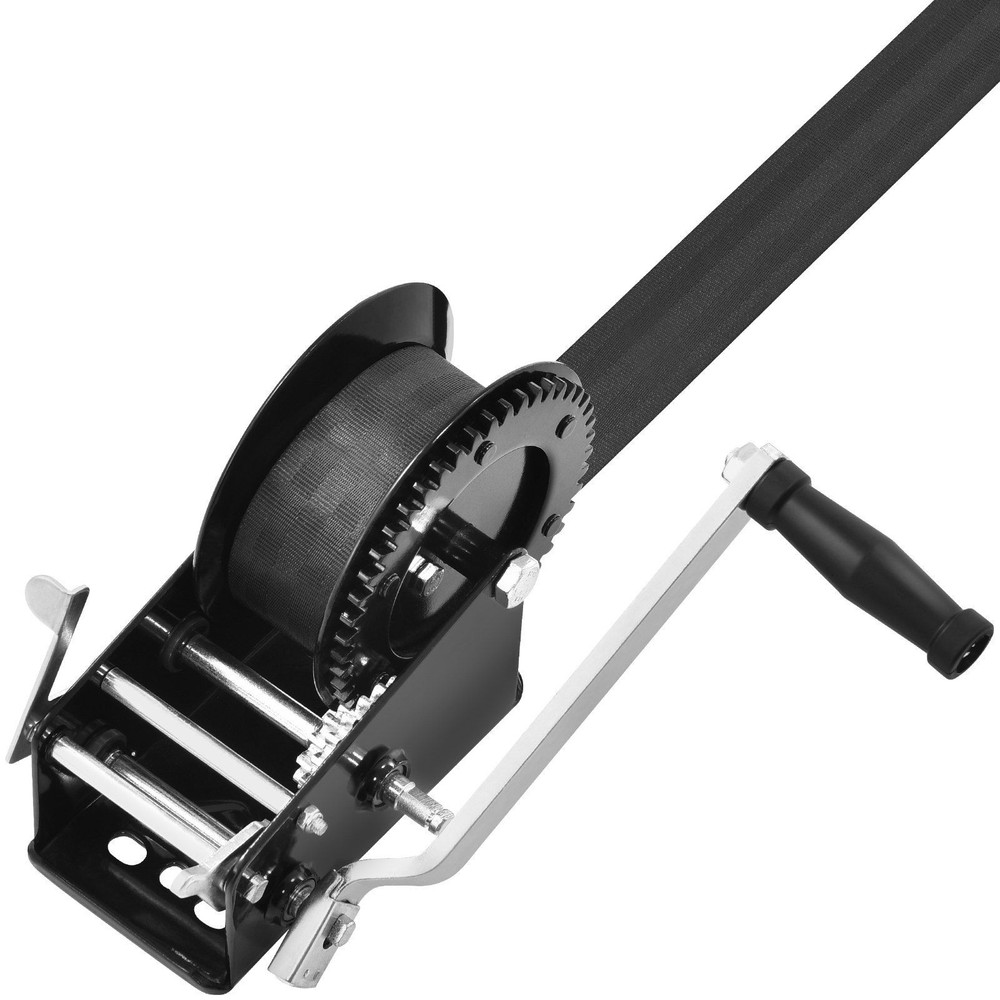 Hand Winch, 3500 lbs Pulling Capacity, Boat Trailer Winch Heavy Duty Rope