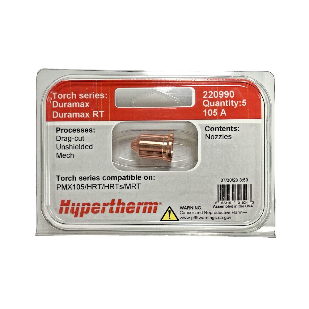 Hyperthermia Duramax Nozzle #220990 105A (5pk)
