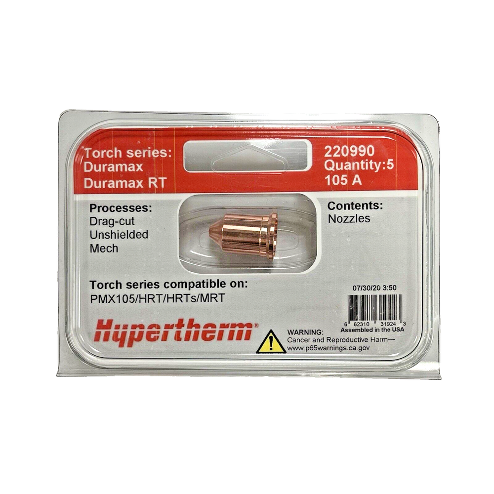 Hyperthermia Duramax Nozzle #220990 105A (5pk)