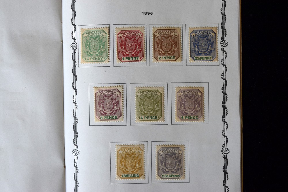 Early Transvaal Mint Stamp Collection