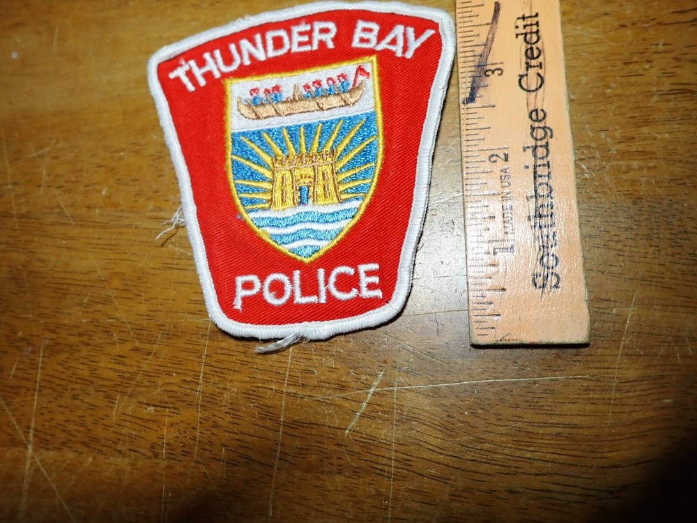 THUNDER BAY CANADA OBSOLETE VEST PATCH BX 10#28