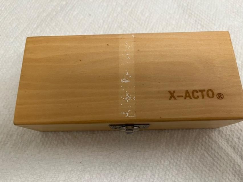 X-Acto Basic Knife Set in Wood Case