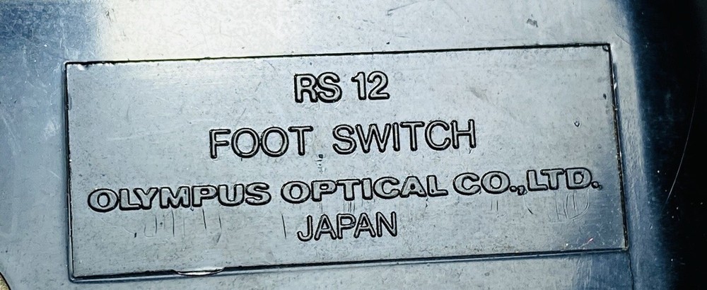 OLYMPUS OPTICAL RS 12 FOOT SWITCH PEDAL