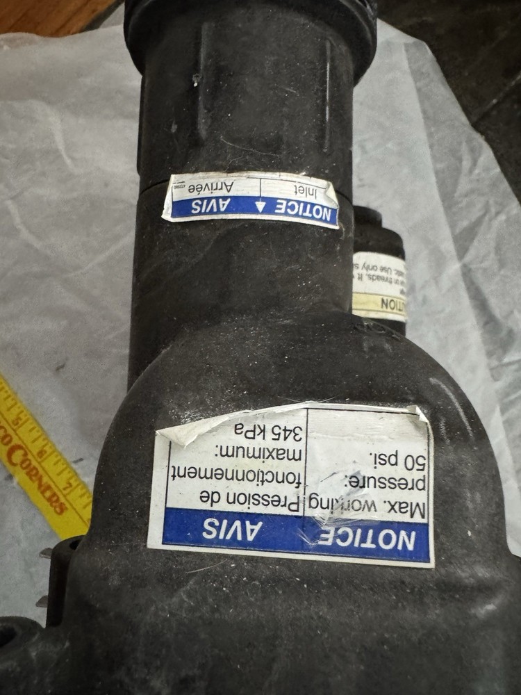 Sta-Rite Pentair Mastertemp Header Manifold Sensors Included Pictured