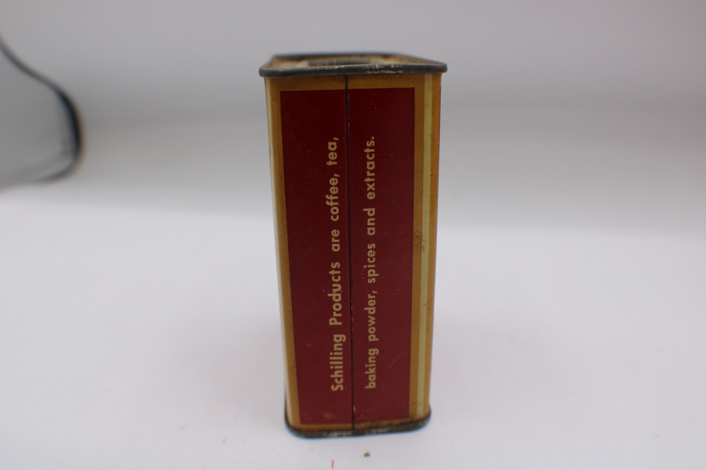 Vintage Schilling Spice Tins Ginger