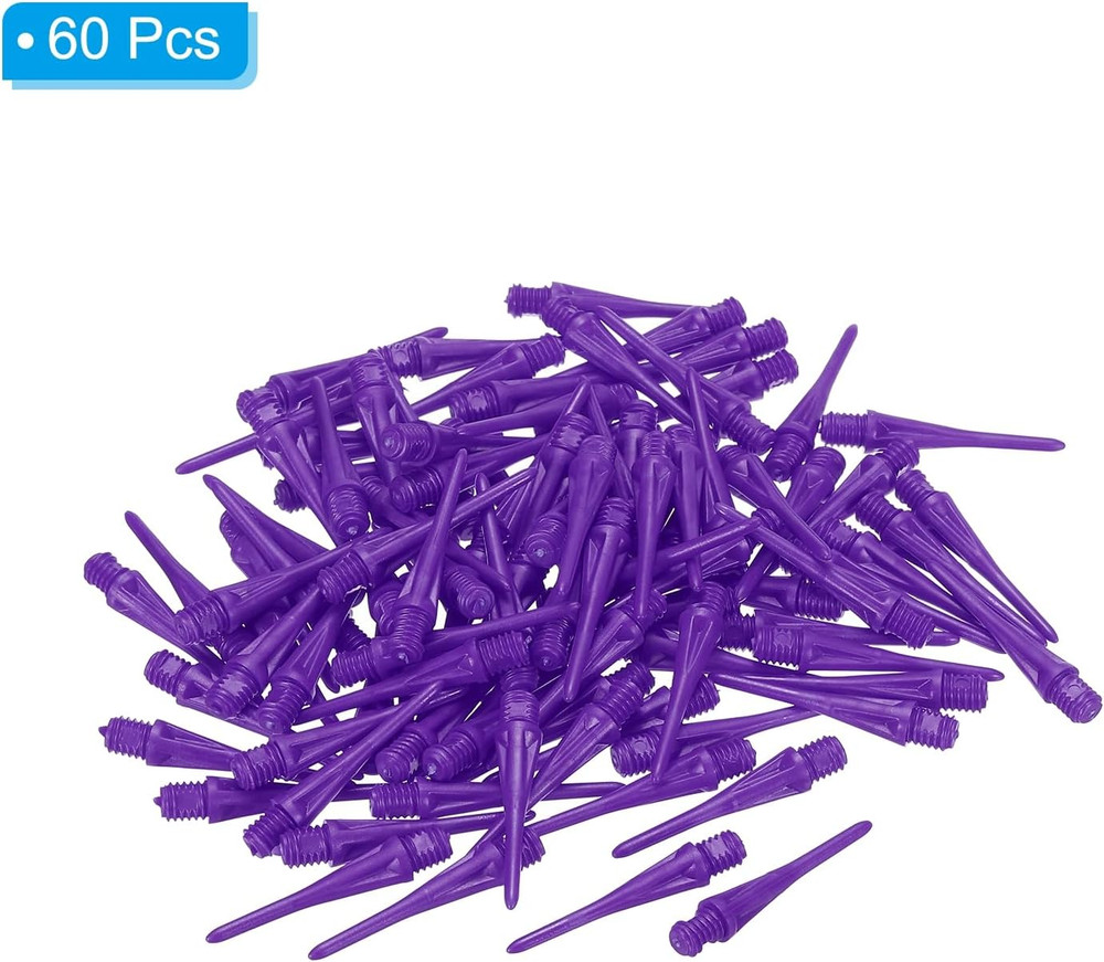 Plastic Dart Tips 2BA Thread Soft Dart Tips Replacement Plastic Tip Soft Tip Dar