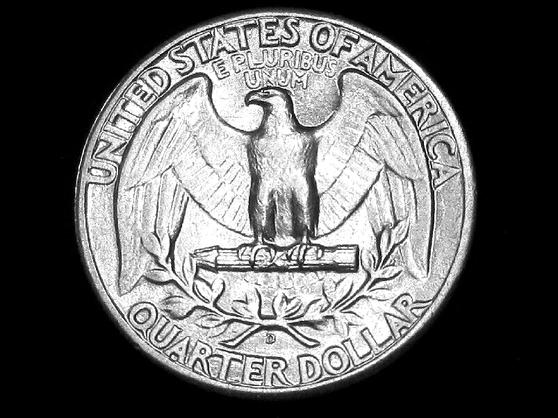 1944-D Washington Quarter --- Almost Uncirculated +++
