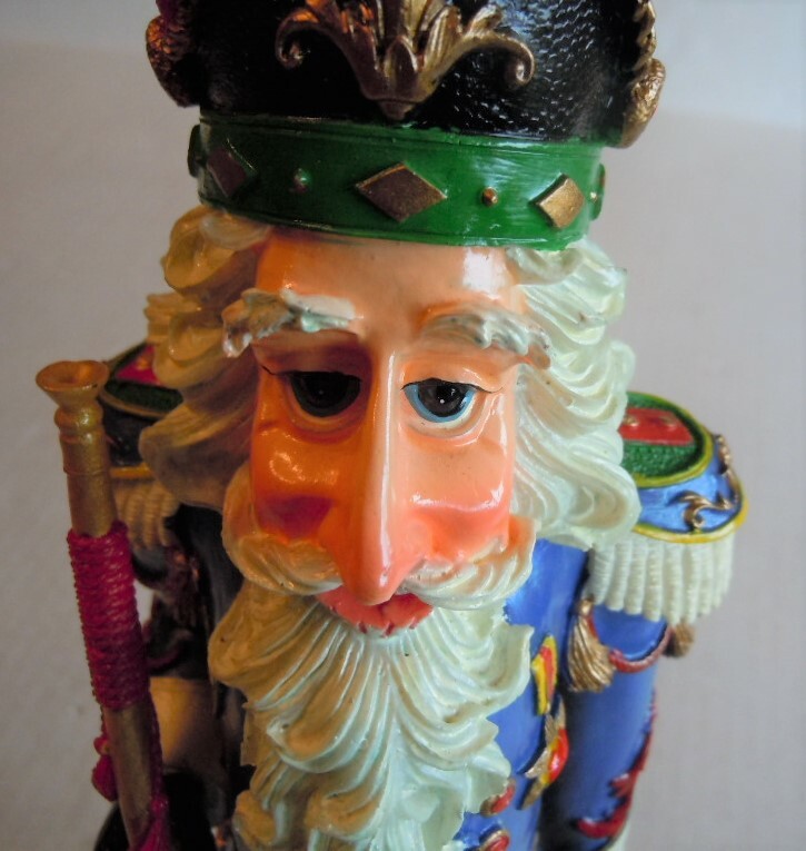 13" Poly Nutcracker with Herald's Trumpet