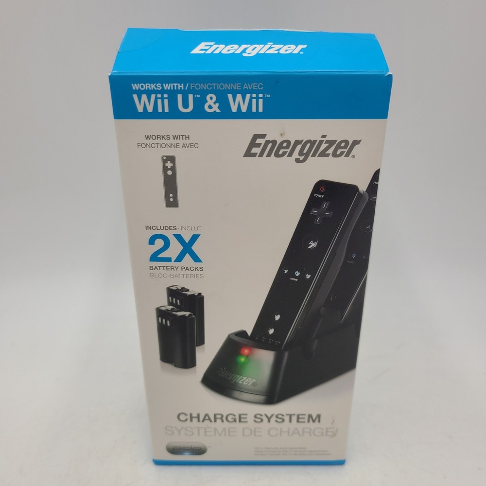 Energizer Nintendo Wii Controller Charging Station 76-207 complete in box