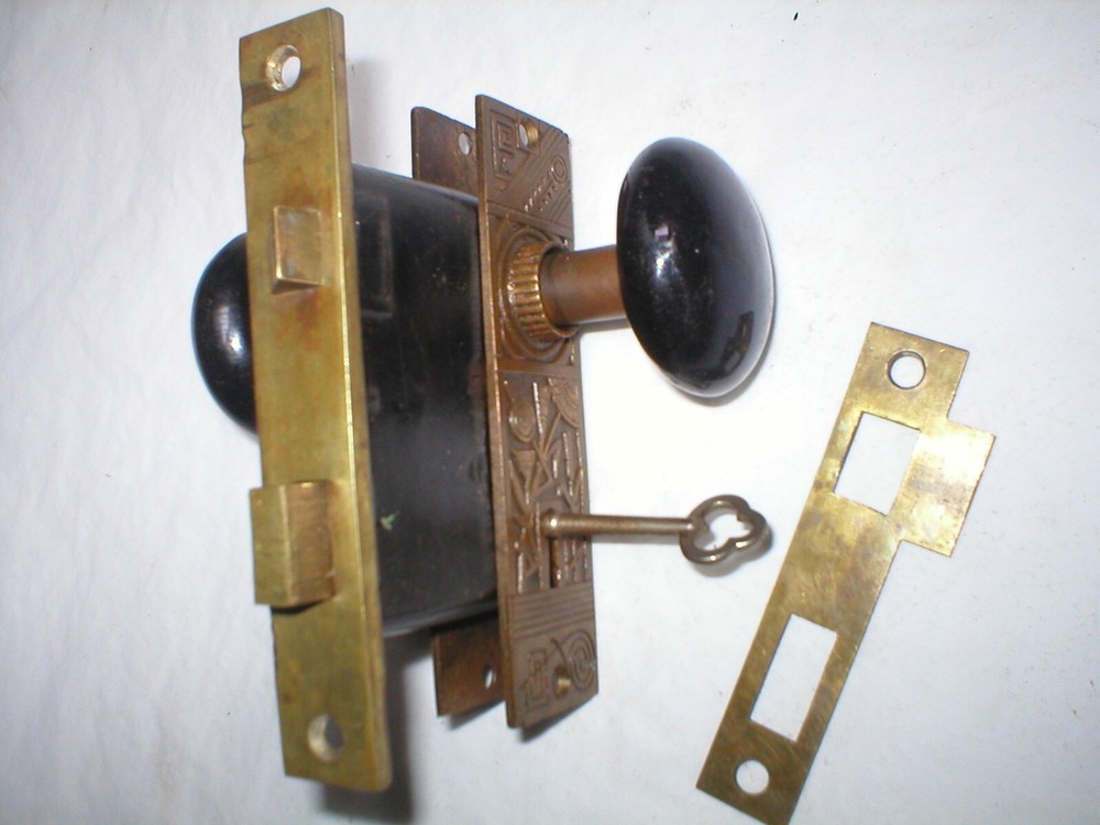Antique Victorian Era Door Hardware