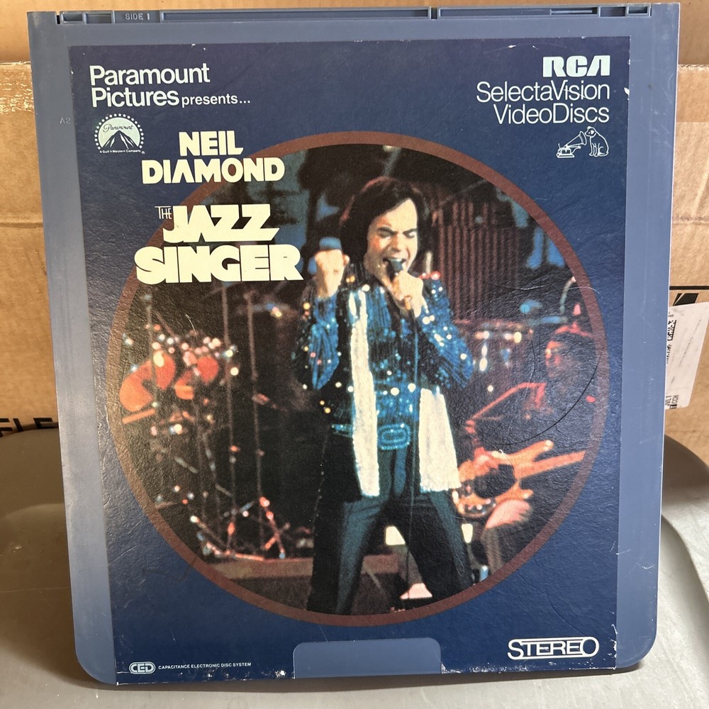 RCA CED Videodisc “The Jazz Singer”