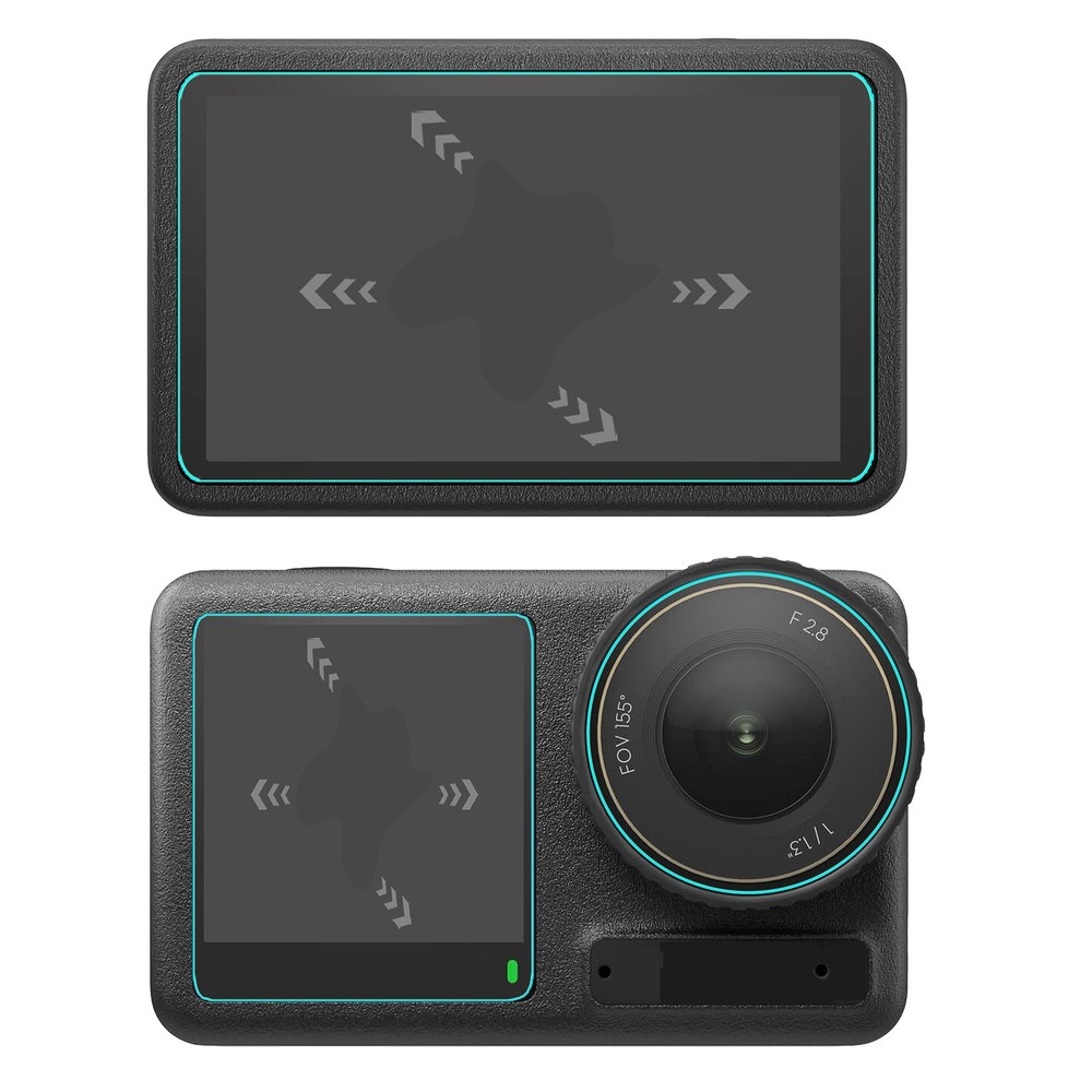 Mr.Shield [Back+Lens+Front] 3-Pack [9 Pcs] Screen Protector For DJI clear