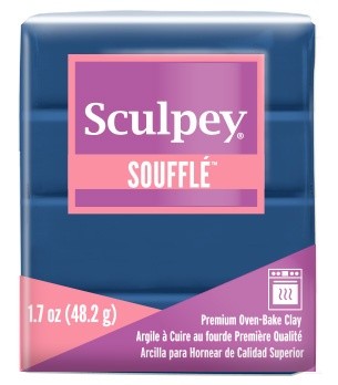 Sculpey Souffle Clay 2oz-Midnight Blue