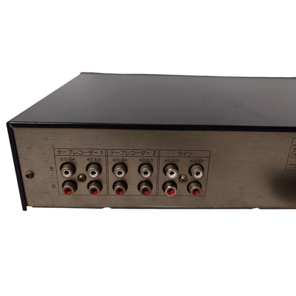 SONY SEQ-910 Graphic Equalizer 9 Band Spectrum Analyzer Audio AC 100V Tested