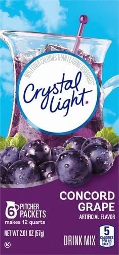Grape Drink Mix (6 Pitcher Packets)