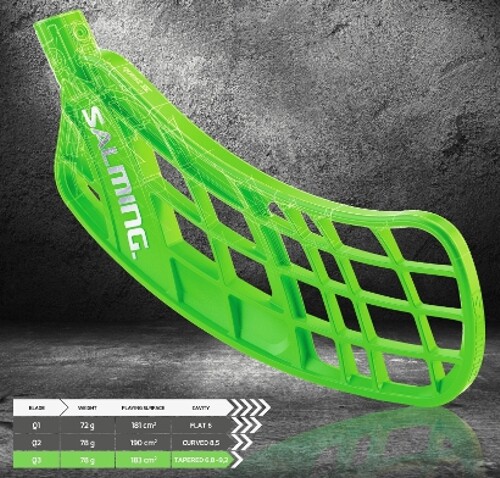 2016 Salming Q3 CC 27 Floorball Stick