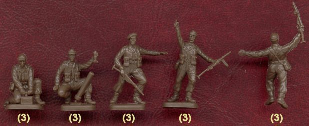Italeri 1/72 6064 WWII British Commandos (N2 Commando)