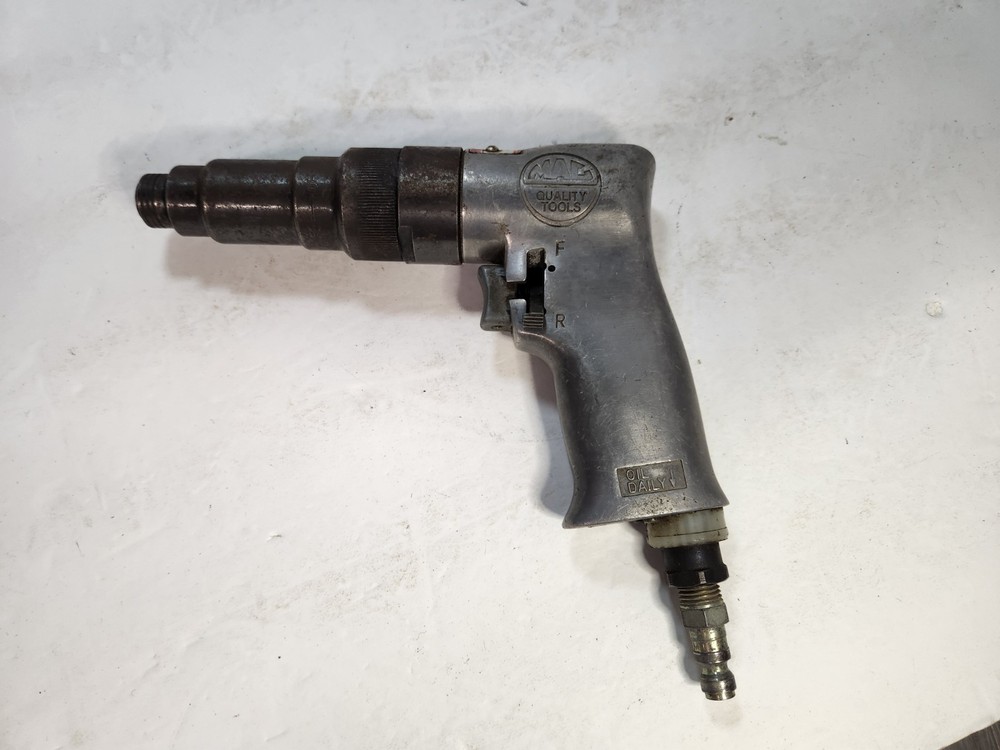 MAC Tools Pneumatic Reversible Screwdriver Hex Bit ASD810 Tested WORKS Air Tool