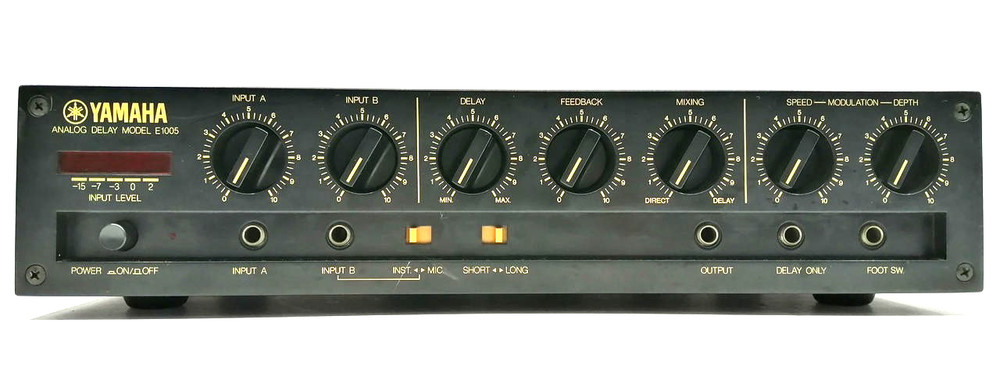 YAMAHA Analog Delay Guitar Effect Rack Unit AC100V