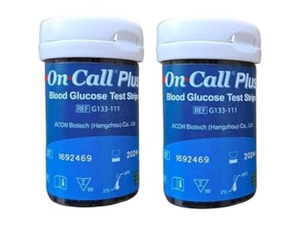 On Call Plus Blood Glucose Test Strips 200 Strips by