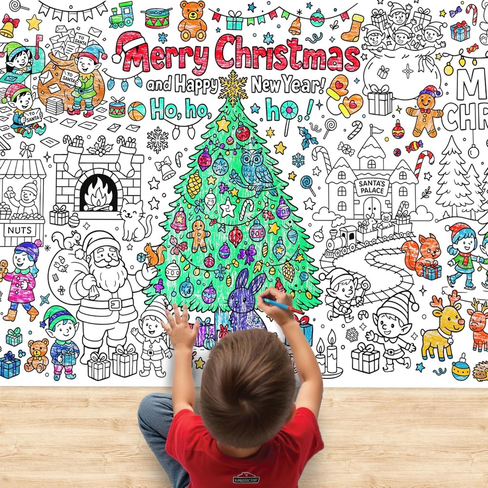 X-Protector Christmas Giant 75" x 30" (Rectangular), (Sheet)