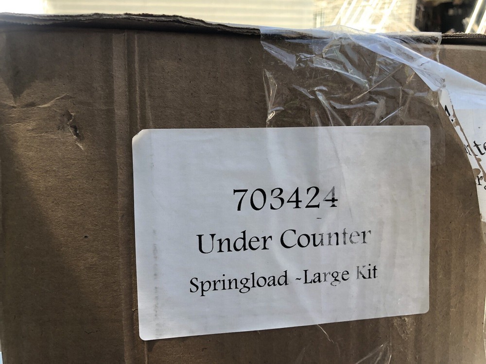 UNDER COUNTER SPRINGLOAD RACK LARGE KIT 703424