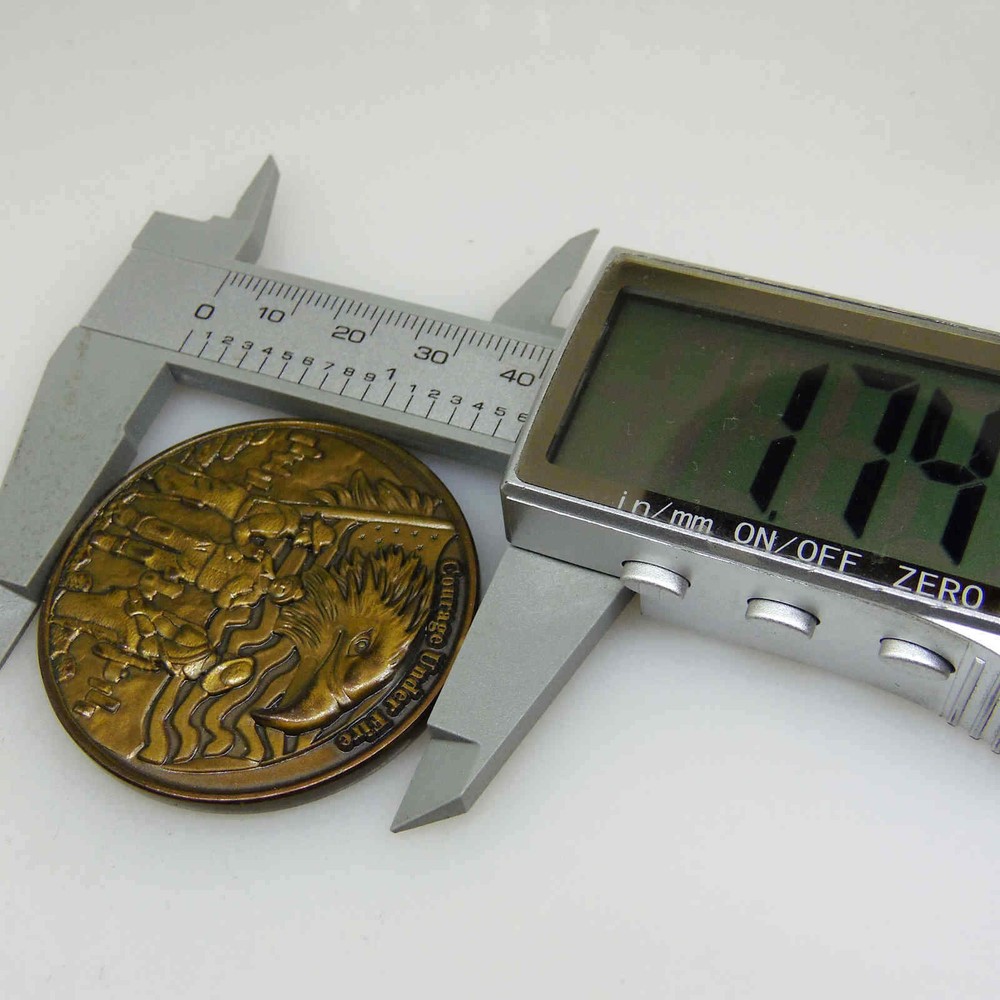 COURAGE UNDER FIRE CHALLENGE COIN