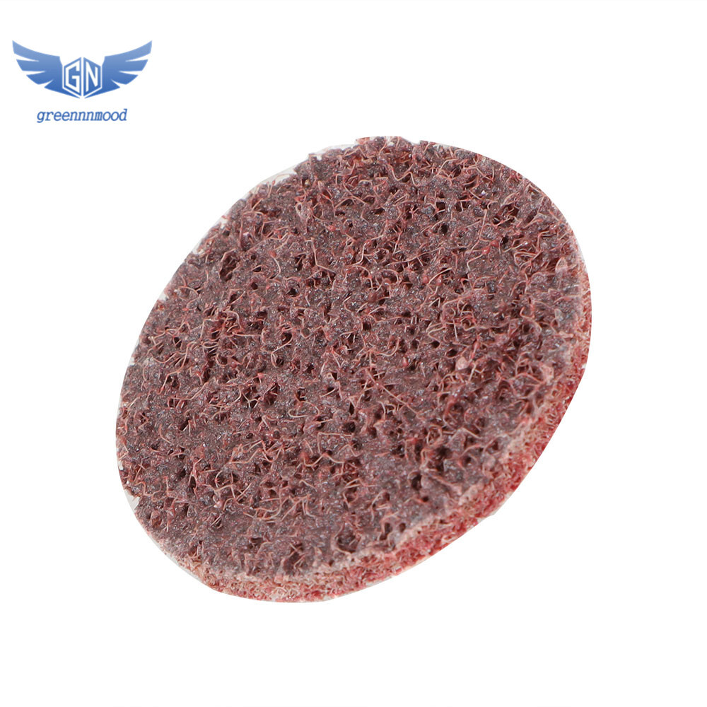 50× 2" Medium Surface Conditioning Discs Roll Lock Die Grinder Sanding Pads New