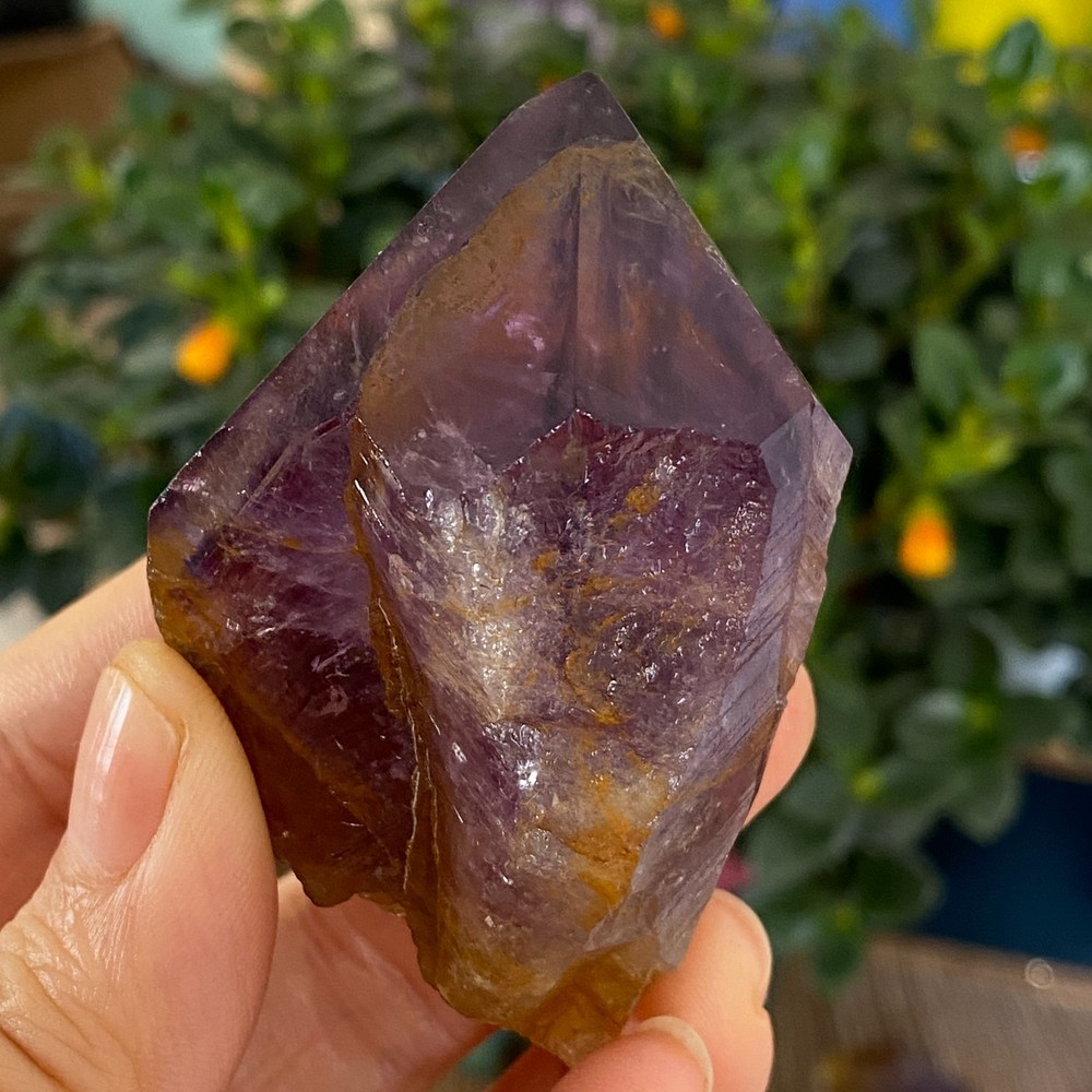 100g Natural Amethyst geode quartz clustercrystal specimen Healing