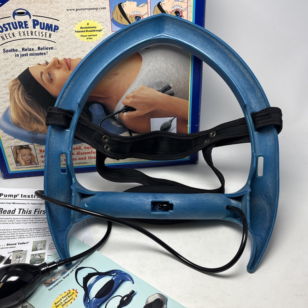 Posture Pump Professional Model Neck Exerciser 1000 EUC Disc Hydrator