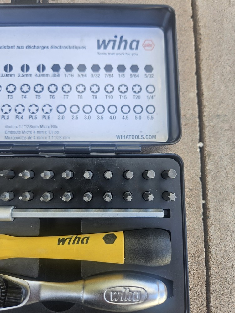 Wiha 75965 65 Piece MicroBit Set