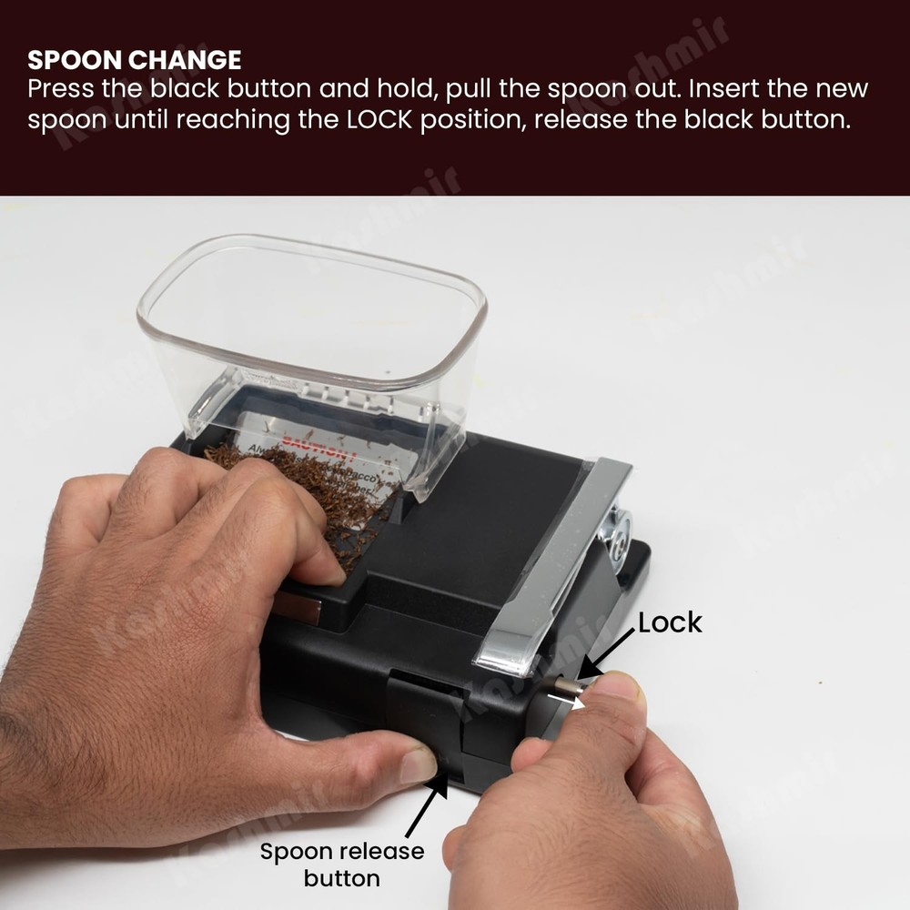 Cigarette Injector Machine Electric – Compact & Portable Tobacco Roller for K...