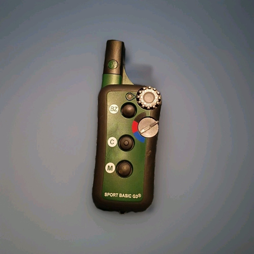 Tri-Tronics G3 Sport Basic Transmitter Only Tested. Harness & Case, New Battery