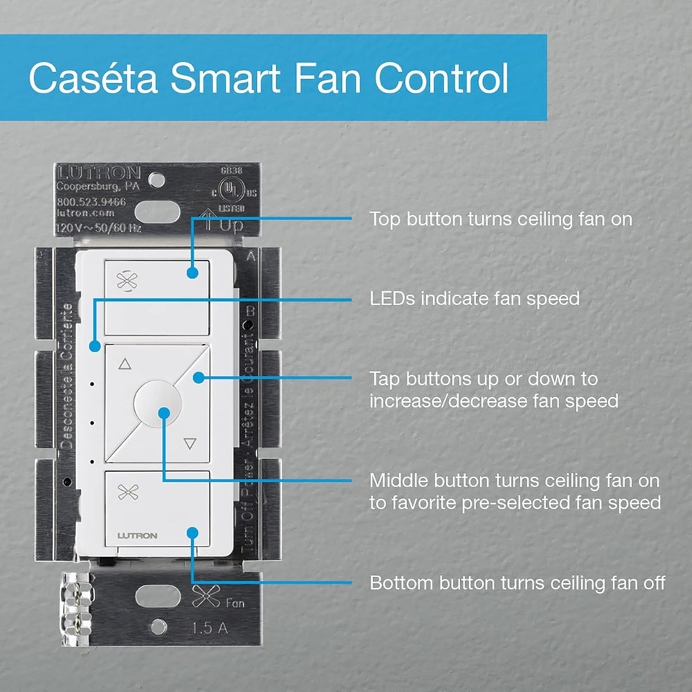 Wireless Ceiling Fan Speed Control - Alexa Integration