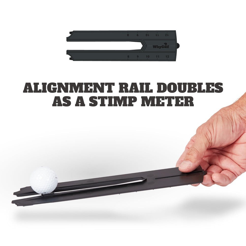 WHYGOLF Putting Thing | Golf Accessory Trainer for Improved Putt Accuracy | Putt