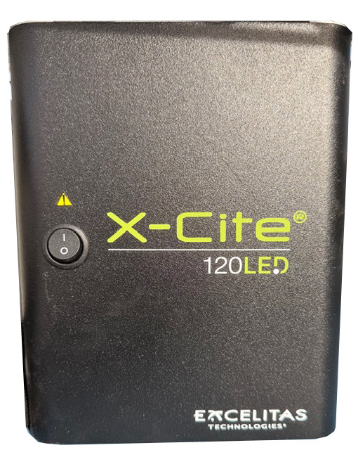 Excelitas X-Cite 120LED Fluorescence Illumination System Microscope Light Source