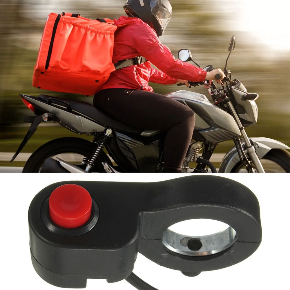 Motorcycle Start Stop Button Horn Button Handle Mount Control Button