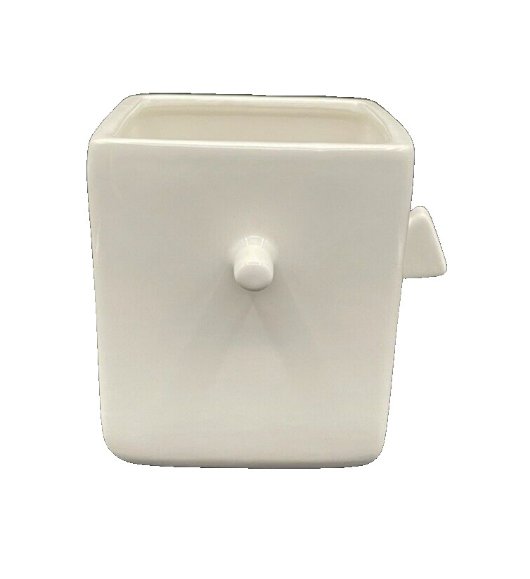 30 Watt White Ceramic Eye Glass Rest & Face Planter
