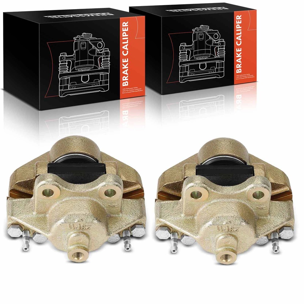 Front Left & Right Brake Caliper for VW Fastback Beetle 67-79 Squareback 66-71