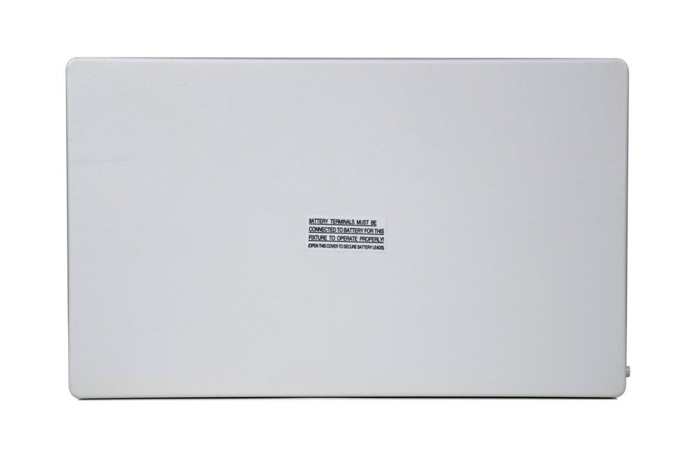 LED Emergency Exit Sign Light - Battery Backup UL 924 Certified 6 Pack Red