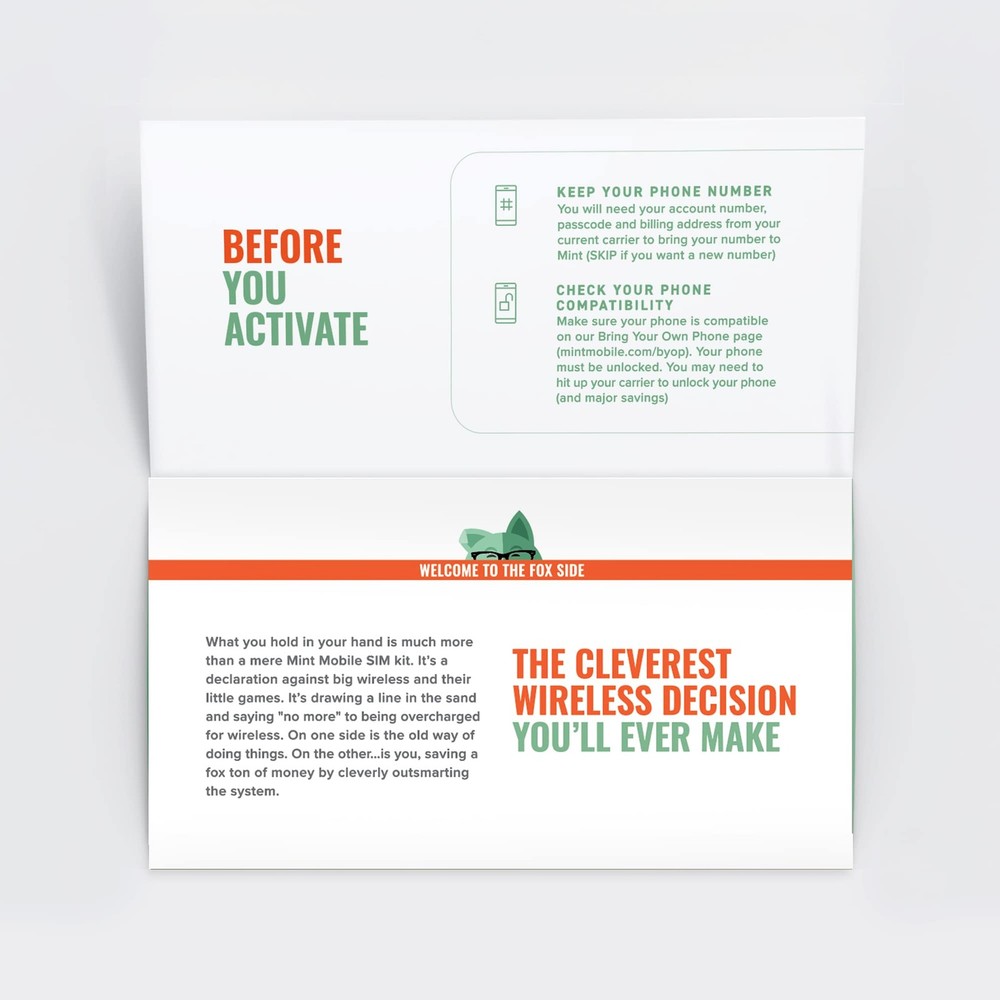 $30/mo. Mint Mobile Phone Plan with Unlimited Talk, Text & Data for 3 Months...